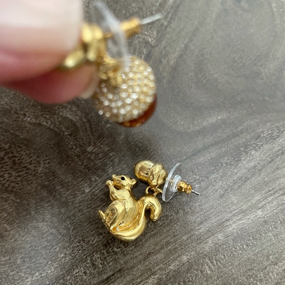 Kate Spade 🐿 Squirrel & Acorn Earrings - Picture 3 of 5